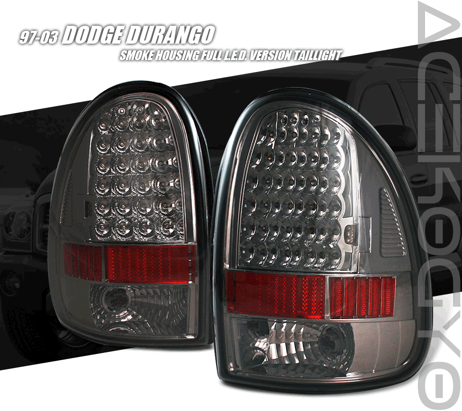 светодиодные задние фонари додж караван 1996-2000, додж дюранго 1996-2003