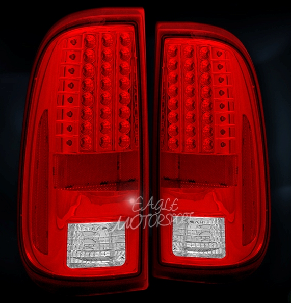 светодиодные задние фонари форд f-250 (f-350)