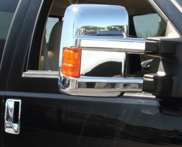 Накладки на зеркала для форд ф-250, ф-350, ф-450, ф-550 2008-2014